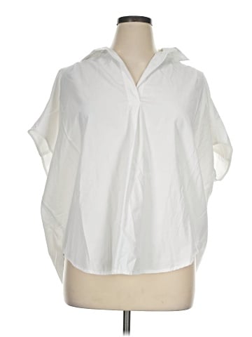 French Connection Short Sleeve Blouse (view 1)