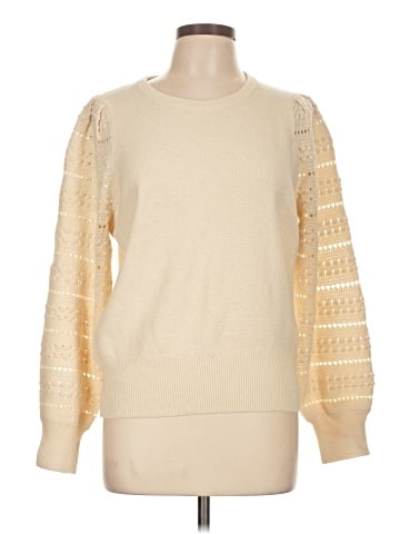 Madewell Bobble-Sleeve Pullover Sweater (view 1)