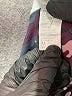 Fabletics Print Purple Leggings Size M - photo 9