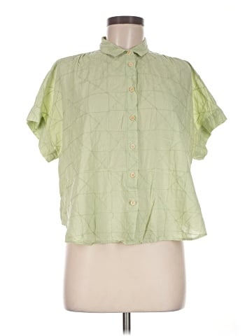 Madewell Hilltop Shirt in Geo Texture (view 1)