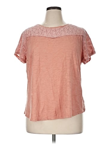 Liz Claiborne Short Sleeve Top (view 1)