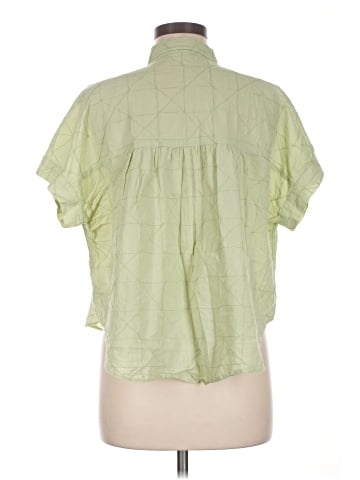 Madewell Hilltop Shirt in Geo Texture (view 2)
