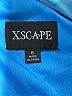 Xscape 100% Polyester Floral Blue Cocktail Dress Size 6 - photo 5