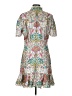 Sandro 100% Polyester Paisley Pink Cocktail Dress Size L (estimated) - photo 2