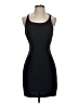 Next Solid Black Cocktail Dress Size 4 - photo 1