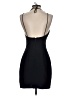 Next Solid Black Cocktail Dress Size 4 - photo 2