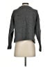 Milly Tweed Gray Cashmere Pullover Sweater Size S - photo 2