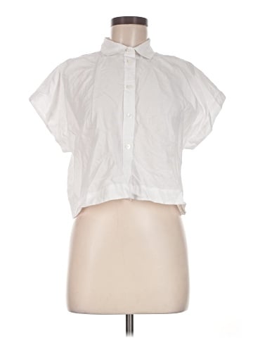 Madewell Crop Dolman Shirt (view 1)