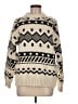 H&M Chevron-herringbone Ivory Pullover Sweater Size M - photo 1
