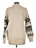 H&M Chevron-herringbone Ivory Pullover Sweater Size M - photo 2