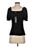 Scarlet Darkness Black Short Sleeve Top Size S - photo 2