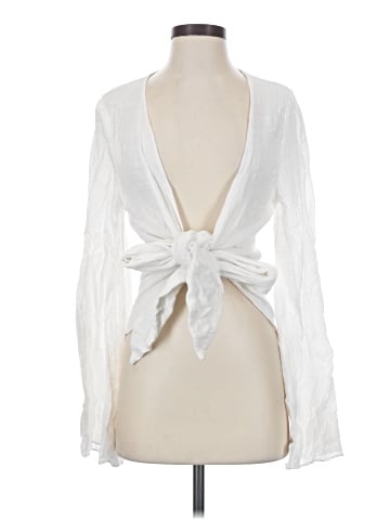 Olivaceous Long Sleeve Blouse (view 1)