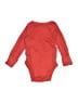 Carter's 100% Cotton Red Long Sleeve Onesie 0-3 MO / 3 MO - photo 2