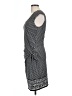 Max Studio Houndstooth Gray Casual Dress Size L - photo 5