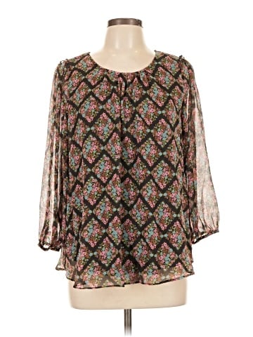 LC Lauren Conrad 3/4 Sleeve Blouse (view 1)