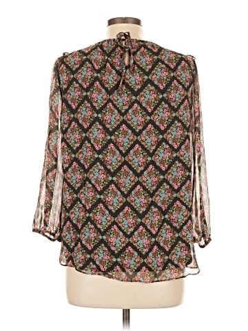 LC Lauren Conrad 3/4 Sleeve Blouse (view 2)