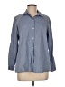 J. McLaughlin Blue Long Sleeve Button-Down Shirt Size M - photo 1