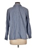 J. McLaughlin Blue Long Sleeve Button-Down Shirt Size M - photo 2