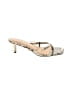 Ann Taylor LOFT Animal Print Ivory Sandals Size 9 - photo 1