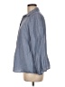 J. McLaughlin Blue Long Sleeve Button-Down Shirt Size M - photo 5