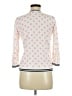 Talbots Polka Dots White Pink Cardigan Size M - photo 2