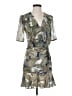 Veronica Beard 100% Silk Paisley Silver Cocktail Dress Size 0 - photo 1