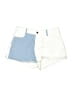 Shein Color Block White Shorts Size XL - photo 1