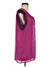 CAbi 100% Polyester Purple Sleeveless Blouse Size M - photo 4