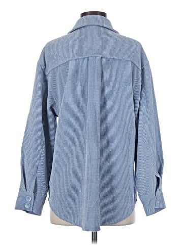 Ashley by 26 International 3/4 Sleeve Button-Down Shirt (view 2)