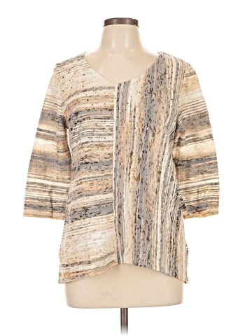 Onque Casuals 3/4 Sleeve Blouse (view 1)