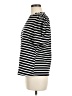 Dokotoo Stripes Black Short Sleeve Turtleneck Size M - photo 5
