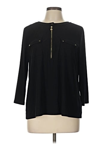 Anne Klein 3/4 Sleeve Top (view 1)