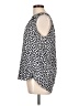Lila Rose 100% Polyester Ivory Blue Sleeveless Blouse Size L - photo 5