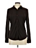 Express 100% Polyester Brown Long Sleeve Blouse Size L - photo 1