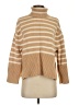 Gap Stripes Tan Turtleneck Sweater Size XS - photo 1