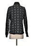 T by Talbots 100% Polyester Jacquard Black Jacket Size S - photo 2
