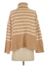 Gap Stripes Tan Turtleneck Sweater Size XS - photo 2