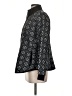 T by Talbots 100% Polyester Jacquard Black Jacket Size S - photo 5