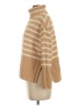 Gap Stripes Tan Turtleneck Sweater Size XS - photo 5