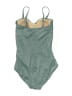Lands' End Metallic Green One Piece Swimsuit Size 8 - photo 2