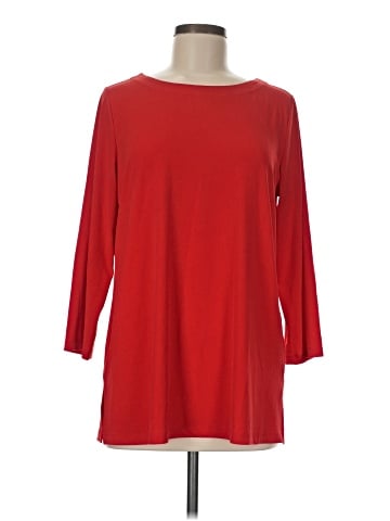 Susan Graver 3/4 Sleeve Top (view 1)