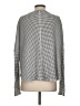 Out From Under Checkered-gingham Silver Cardigan Size S - photo 2