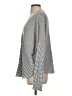 Out From Under Checkered-gingham Silver Cardigan Size S - photo 5