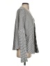 Out From Under Checkered-gingham Silver Cardigan Size S - photo 4