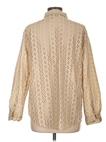 DKNY Jeans Long Sleeve Blouse (view 2)
