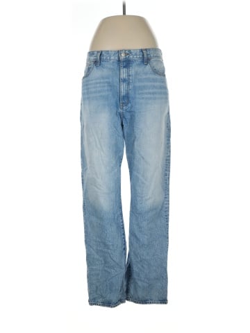 Madewell The '90s Straight Jean in Mercer Wash (view 1)