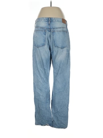 Madewell The '90s Straight Jean in Mercer Wash (view 2)