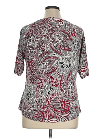 Liz Claiborne Short Sleeve Blouse (view 2)