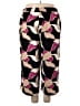 Nine West 100% Polyester Print Pink Black Casual Pants Size 1X - photo 2