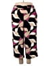 Nine West 100% Polyester Print Pink Black Casual Pants Size 1X - photo 1